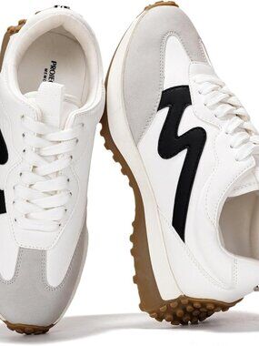 Lace Up Fashion Sneakers for Women Lightweight Womens Shoes